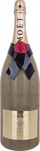 Moet & Chandon Brut Imperial Golden Lace Bottle Jeroboam in Holzkiste (1 x 3 l) - 1