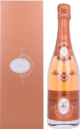 Roederer Louis Cristal Brut Rosé Champagner 2007 mit Geschenkverpackung (1 x 0.75 l) - 1