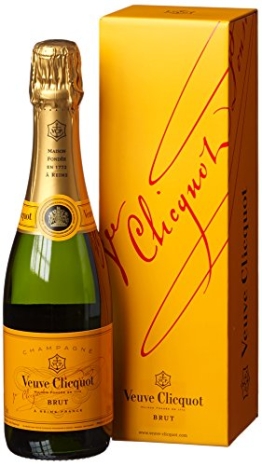 Veuve Clicquot Champagner Brut mit Geschenkverpackung (1 x 0.375 l) - 1